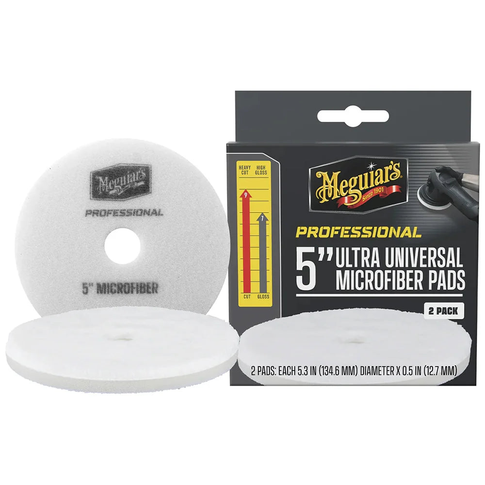 Professional 5" Microfiber Pad 2pack