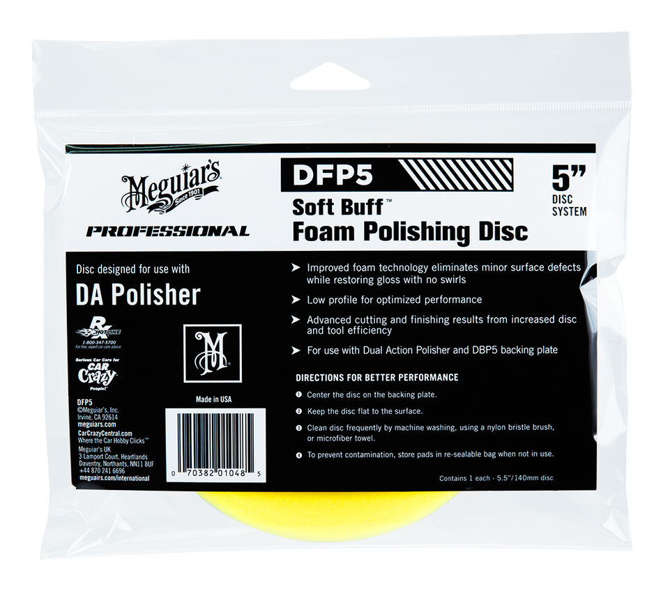 Meguiars DA Foam Polishing Disc 125mm 5"
