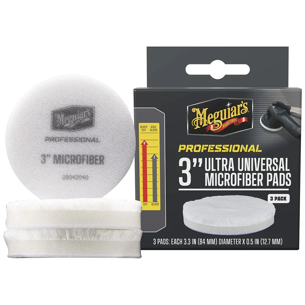 Professional 3" Microfiber Pad 3pack