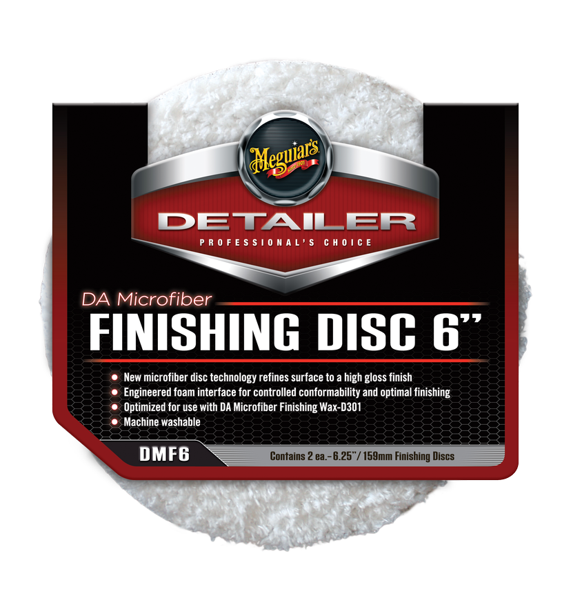 Meguiars DA Microfiber Finishing Pad 6 ( 2-pack)